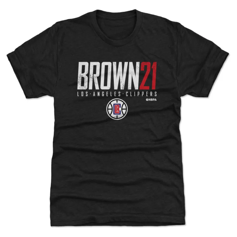 Kobe Brown Los Angeles Clippers Elite WHT sold by 500 Level