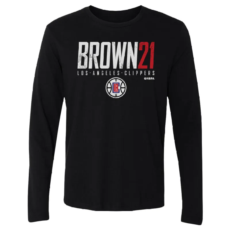 Kobe Brown Los Angeles Clippers Elite WHT sold by 500 Level