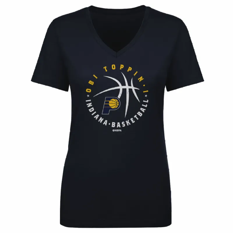 Obi Toppin Indiana Pacers Player Ball WHT sold by 500 Level