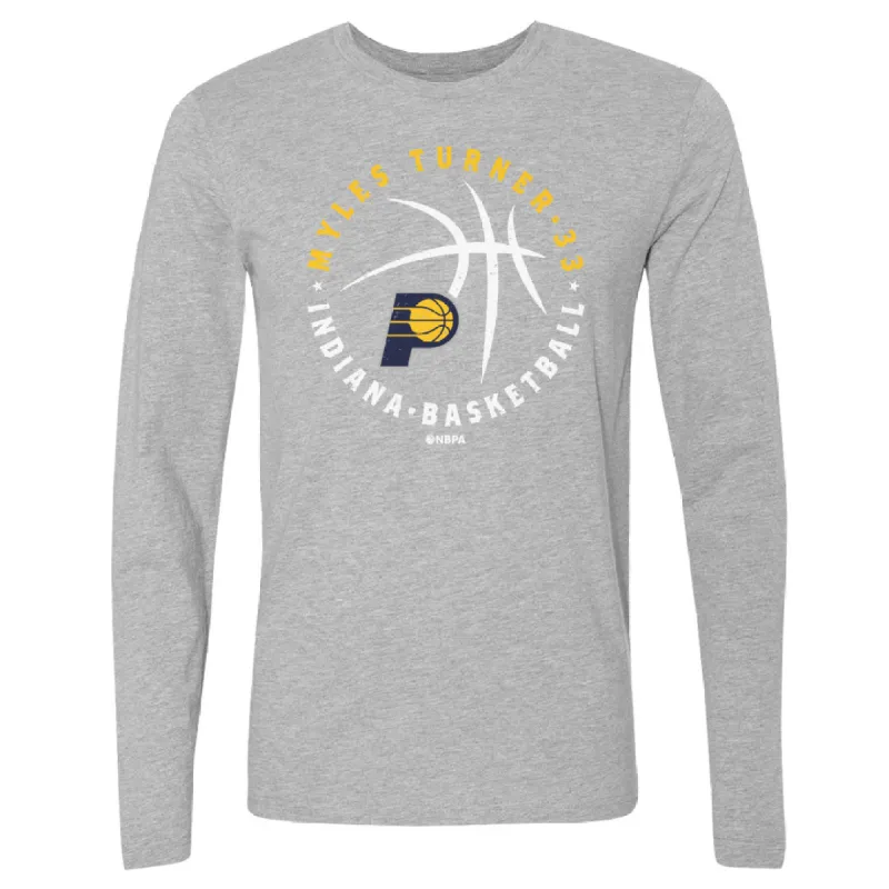 Myles Turner Indiana Pacers Player Ball WHT sold by 500 Level