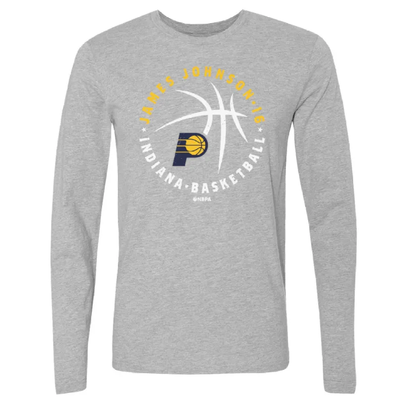 James Johnson Indiana Pacers Player Ball WHT sold by 500 Level