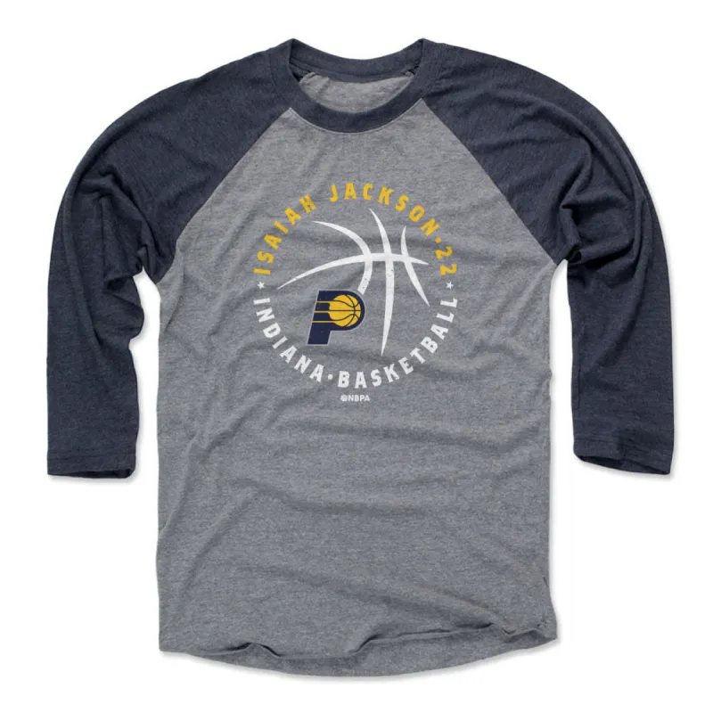 Isaiah Jackson Indiana Pacers Player Ball WHT sold by 500 Level