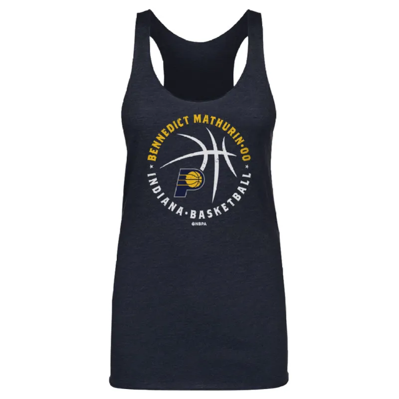 Bennedict Mathurin Indiana Pacers Player Ball WHT sold by 500 Level