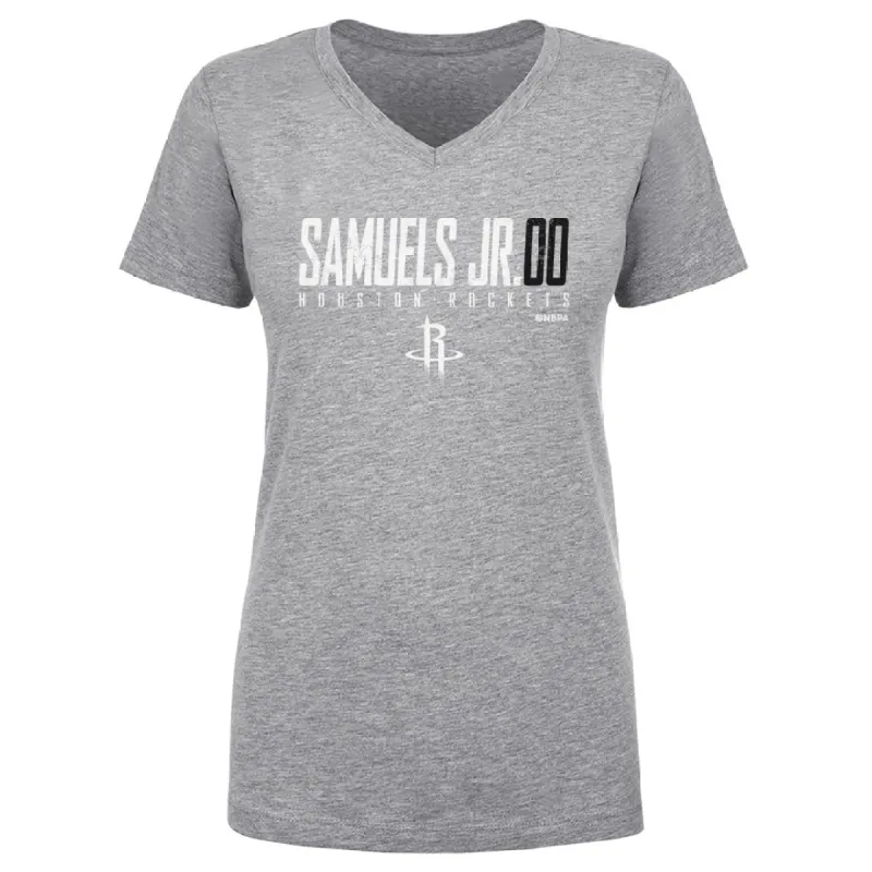 Jermaine Samuels Jr. Houston Rockets Elite WHT sold by 500 Level