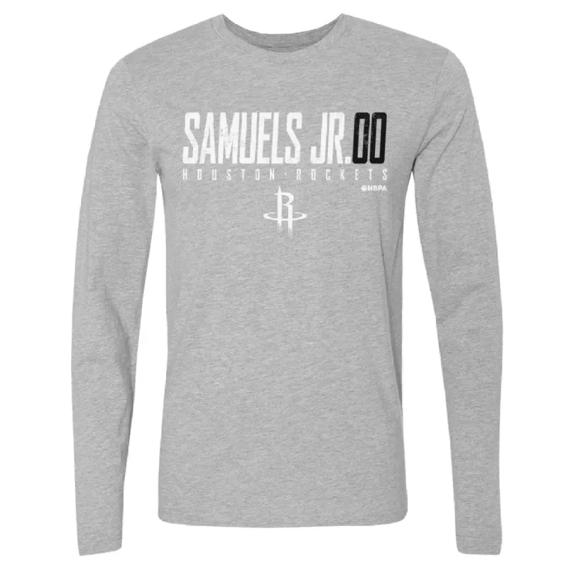 Jermaine Samuels Jr. Houston Rockets Elite WHT sold by 500 Level