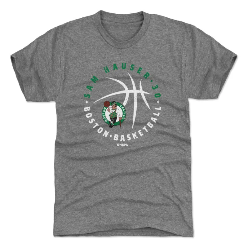 Sam Hauser Boston Celtics Player Ball WHT sold by 500 Level