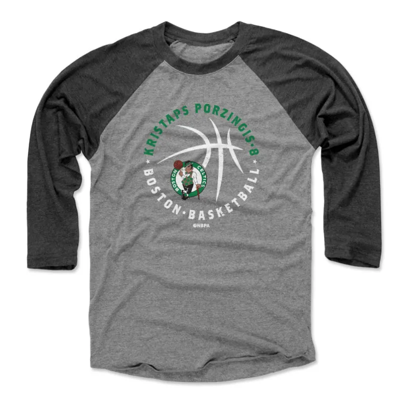 Kristaps Porzingis Boston Celtics Player Ball WHT sold by 500 Level