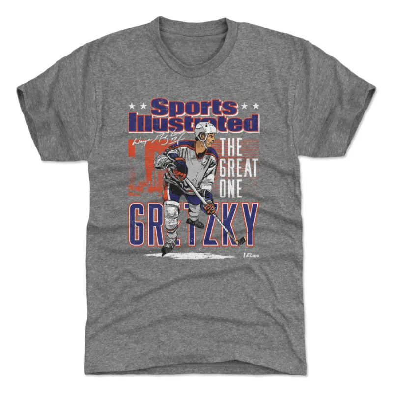 Wayne Gretzky Sports Illustrated & Edmonton Skyline WHT sold by 500 Level