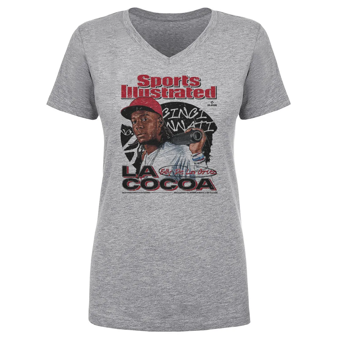 Elly De La Cruz Sports Illustrated & Cincinnati La Cocoa sold by 500 Level