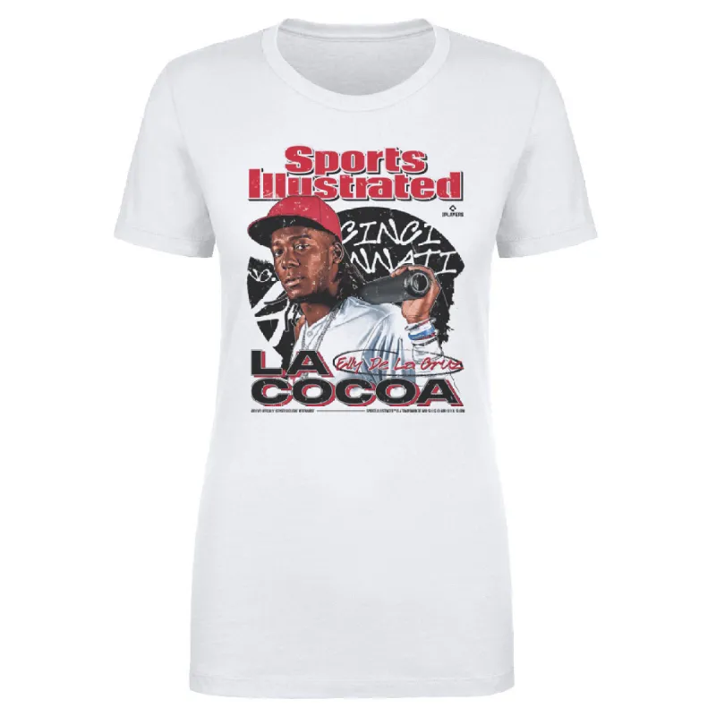 Elly De La Cruz Sports Illustrated & Cincinnati La Cocoa sold by 500 Level