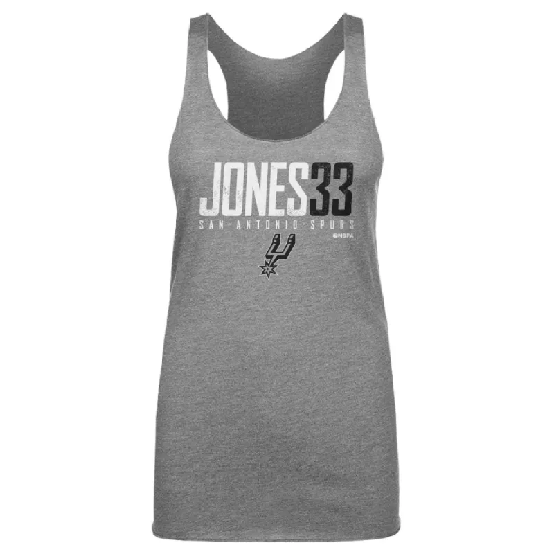 Tre Jones San Antonio Spurs Elite WHT sold by 500 Level