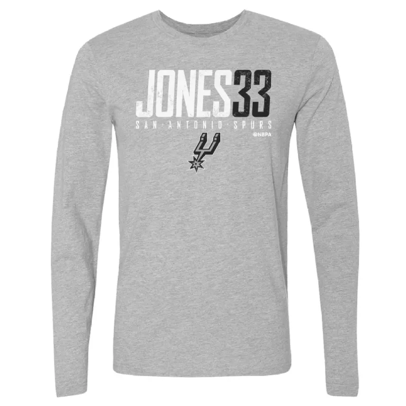 Tre Jones San Antonio Spurs Elite WHT sold by 500 Level