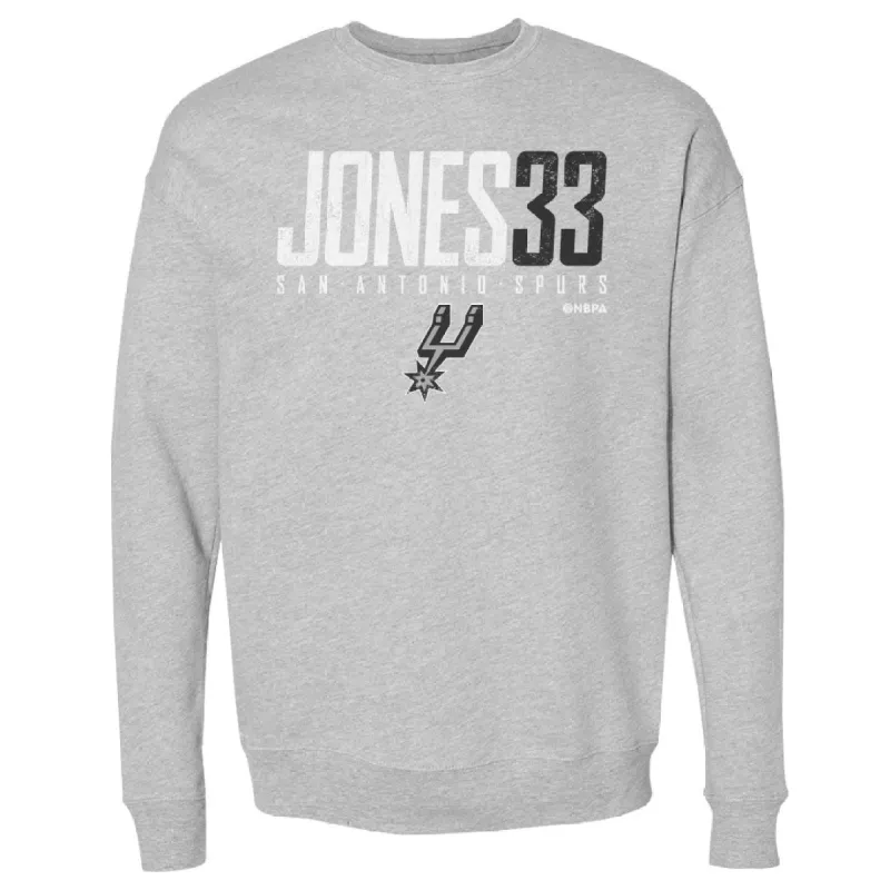 Tre Jones San Antonio Spurs Elite WHT sold by 500 Level