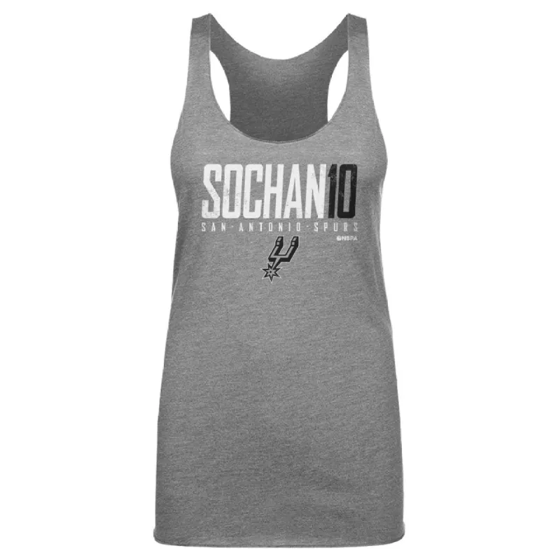 Jeremy Sochan San Antonio Spurs Elite WHT sold by 500 Level