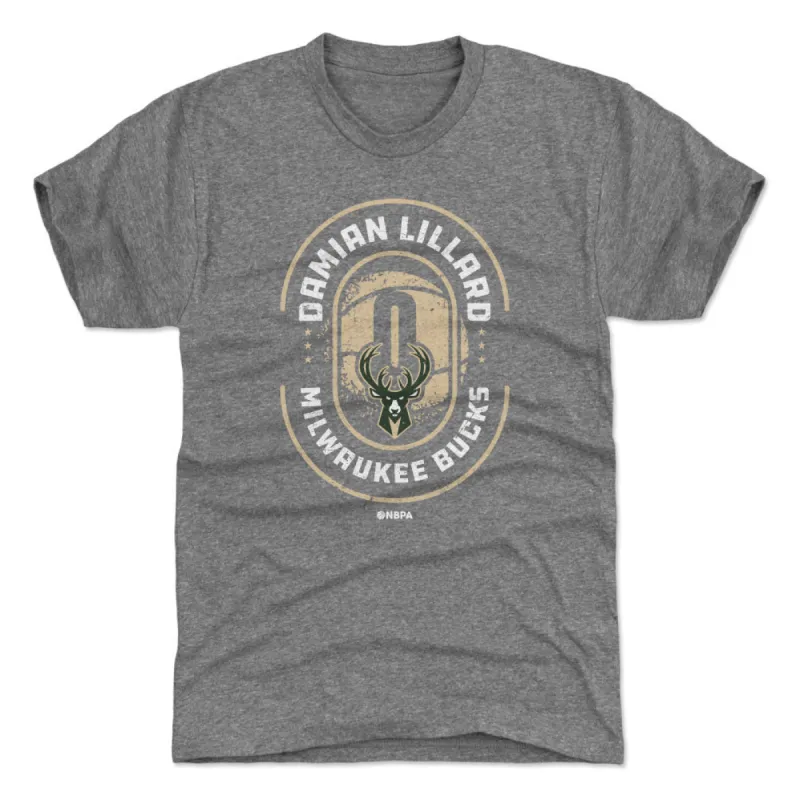 Damian Lillard Milwaukee Bucks Imprint WHT sold by 500 Level