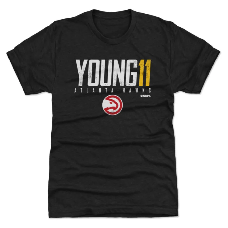 Trae Young Atlanta Hawks Elite WHT sold by 500 Level