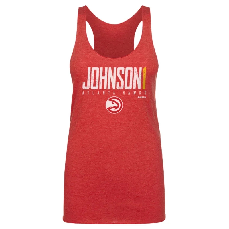 Jalen Johnson Atlanta Hawks Elite WHT sold by 500 Level