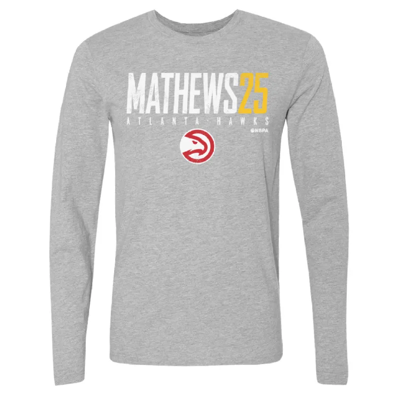 Garrison Mathews Atlanta Hawks Elite WHT sold by 500 Level