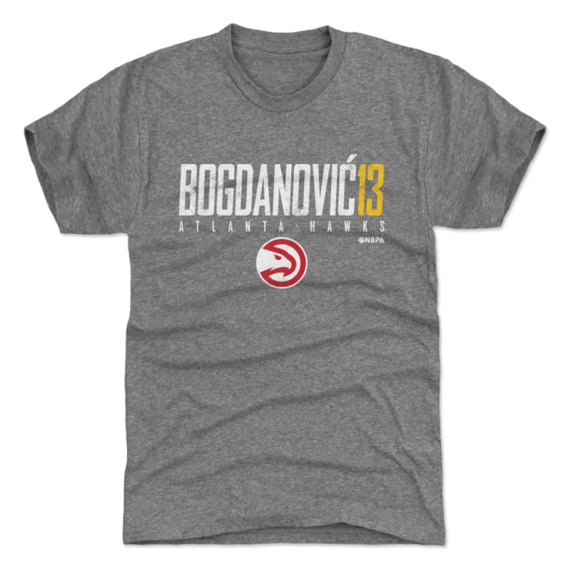 Bogdan Bogdanovic Atlanta Hawks Elite WHT sold by 500 Level