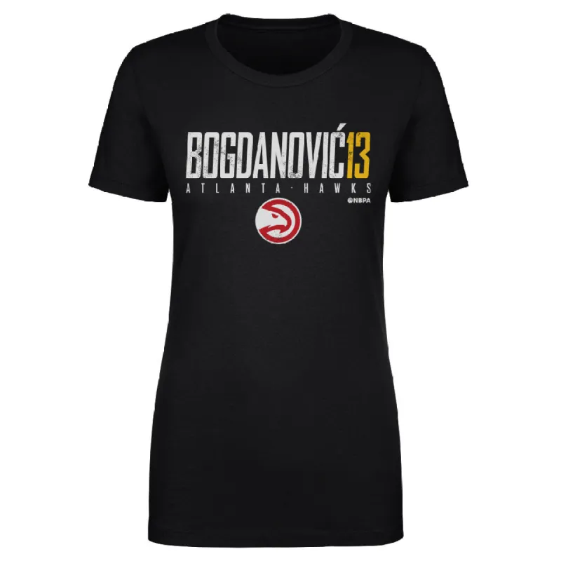 Bogdan Bogdanovic Atlanta Hawks Elite WHT sold by 500 Level