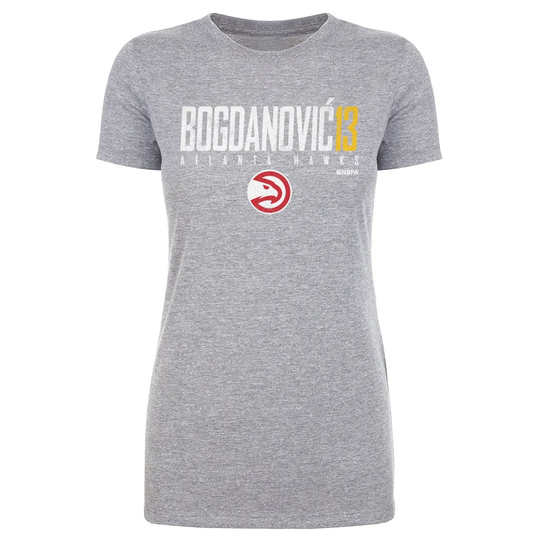 Bogdan Bogdanovic Atlanta Hawks Elite WHT sold by 500 Level product image thumbnail 2