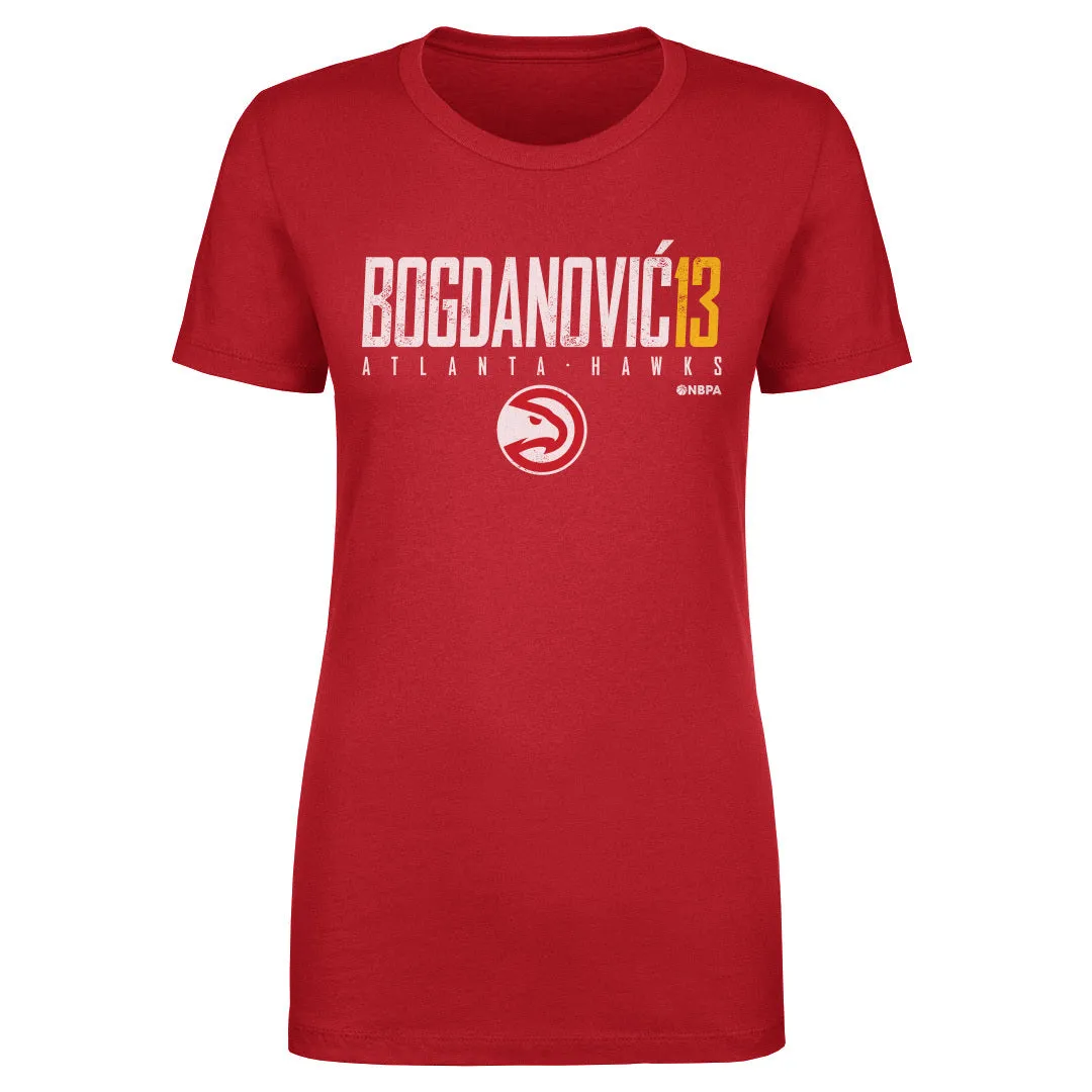 Bogdan Bogdanovic Atlanta Hawks Elite WHT sold by 500 Level product image thumbnail 3