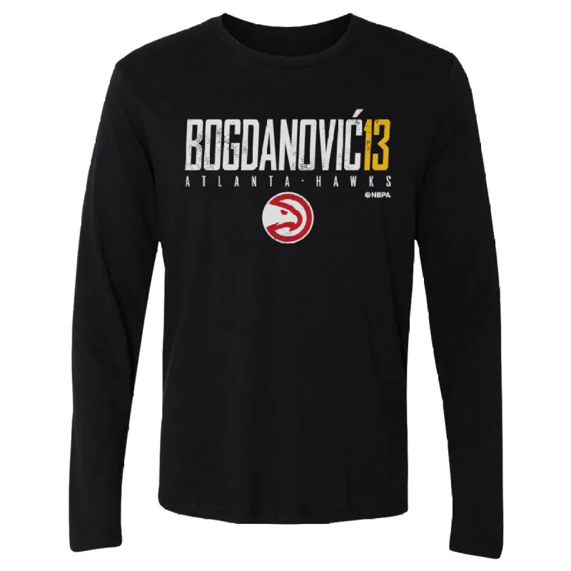 Bogdan Bogdanovic Atlanta Hawks Elite WHT sold by 500 Level