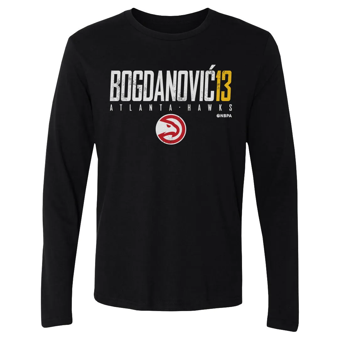 Bogdan Bogdanovic Atlanta Hawks Elite WHT sold by 500 Level