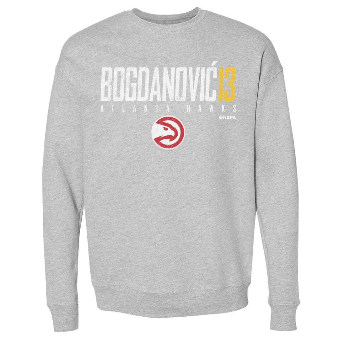 Bogdan Bogdanovic Atlanta Hawks Elite WHT sold by 500 Level