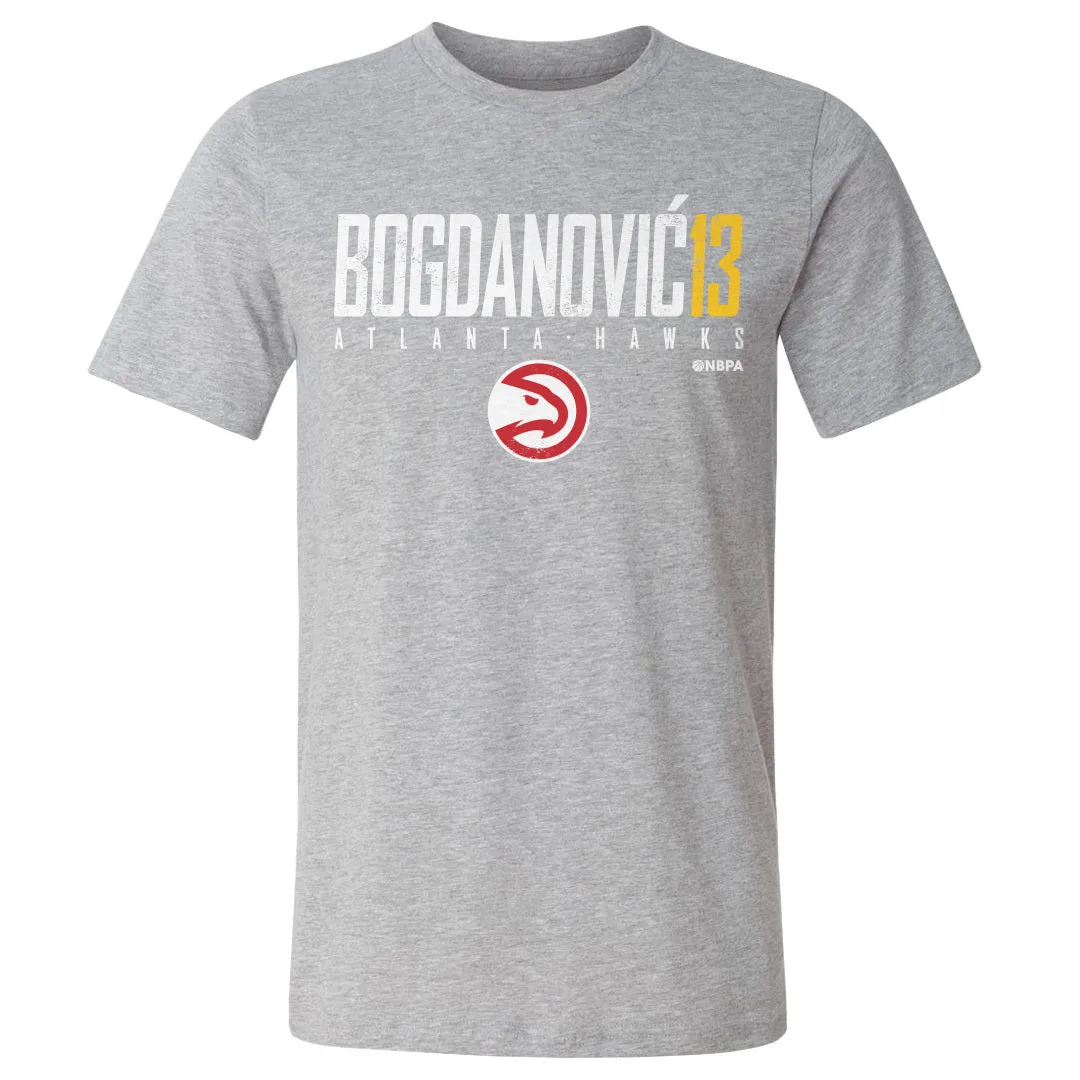 Bogdan Bogdanovic Atlanta Hawks Elite WHT sold by 500 Level