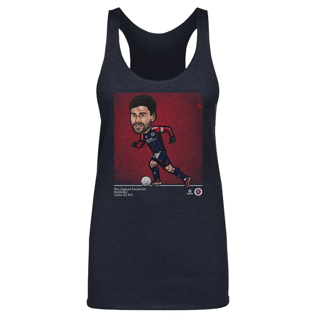 Carles Gil New England Revolution Cartoon WHT sold by 500 Level product image thumbnail 2