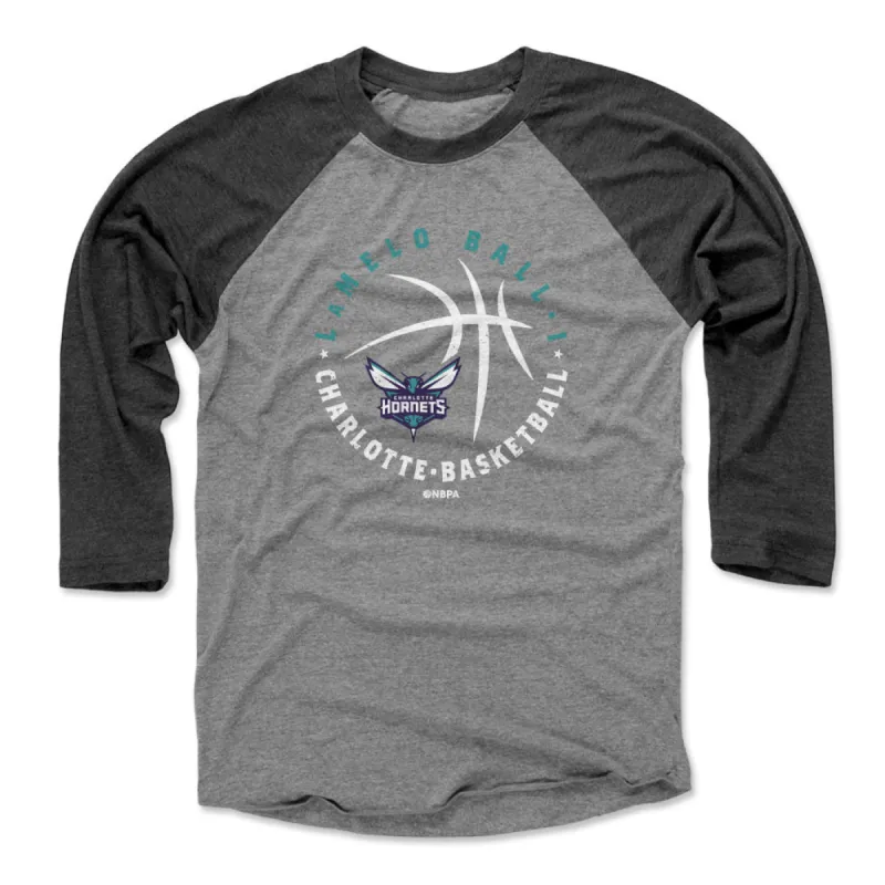 LaMelo Ball Charlotte Hornets Player Ball WHT sold by 500 Level