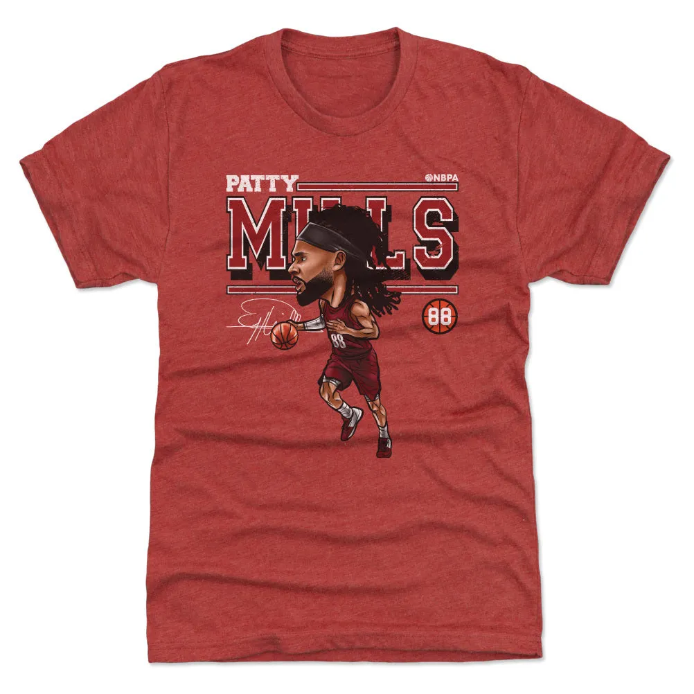 Patty Mills Miami Cartoon WHT sold by 500 Level