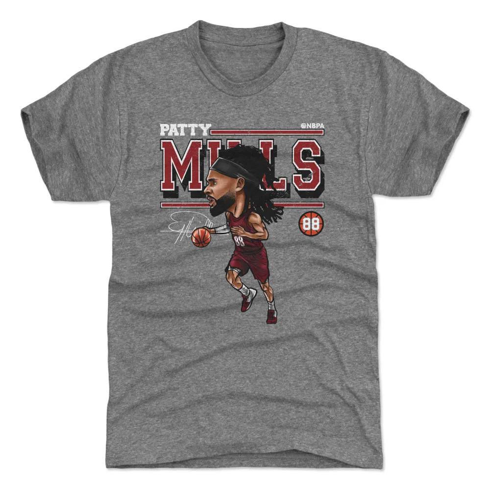 Patty Mills Miami Cartoon WHT sold by 500 Level product image thumbnail 2