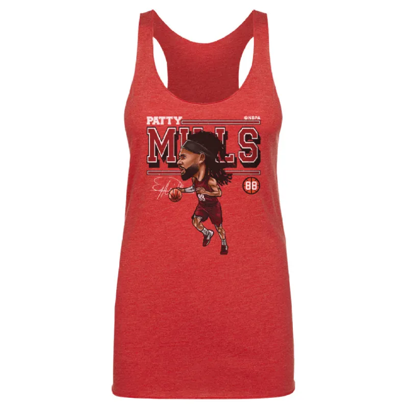 Patty Mills Miami Cartoon WHT sold by 500 Level