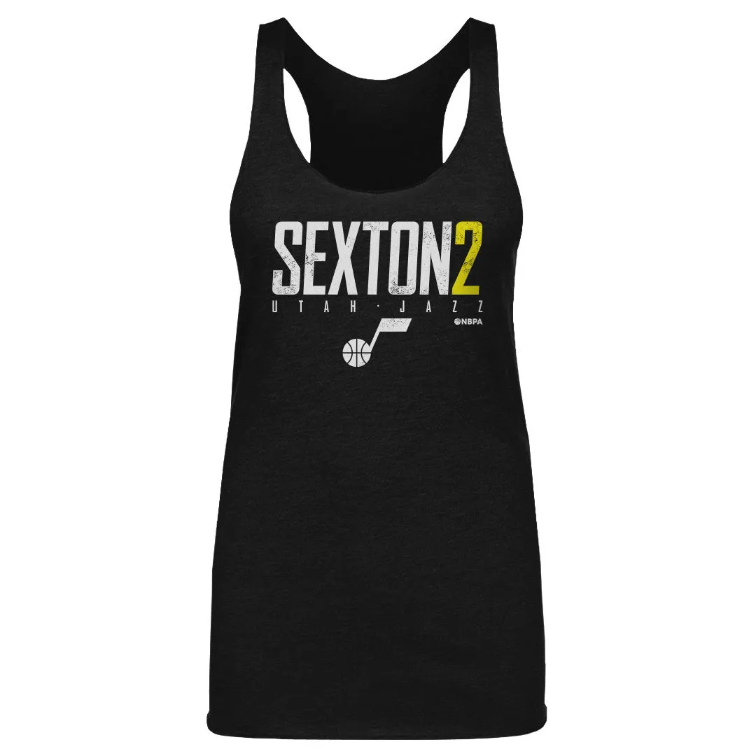 Collin Sexton Utah Jazz Elite WHT sold by 500 Level