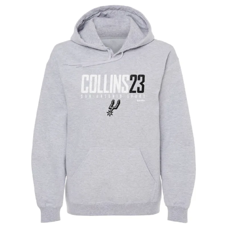 Zach Collins San Antonio Spurs Elite WHT sold by 500 Level