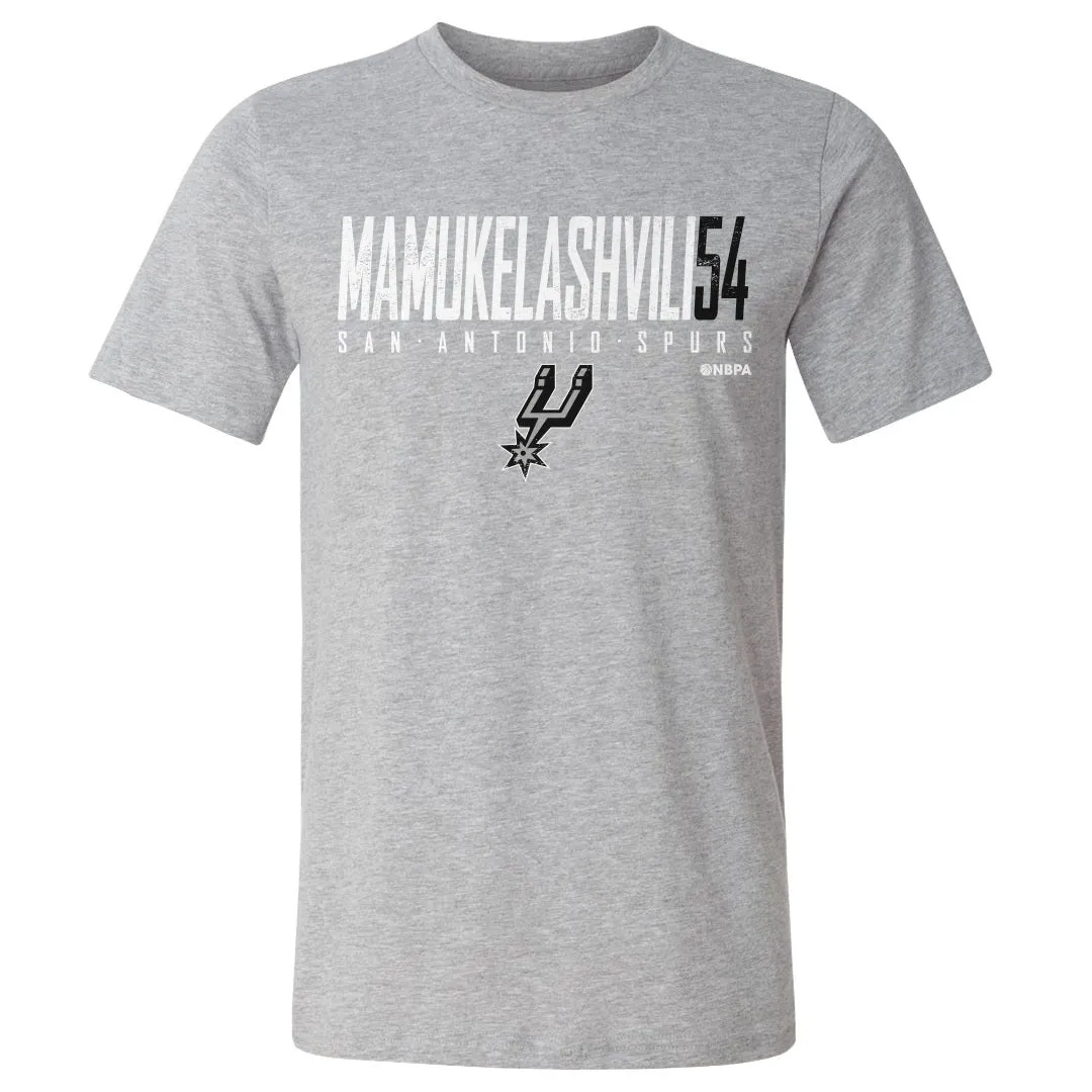 Sandro Mamukelashvili San Antonio Spurs Elite WHT sold by 500 Level
