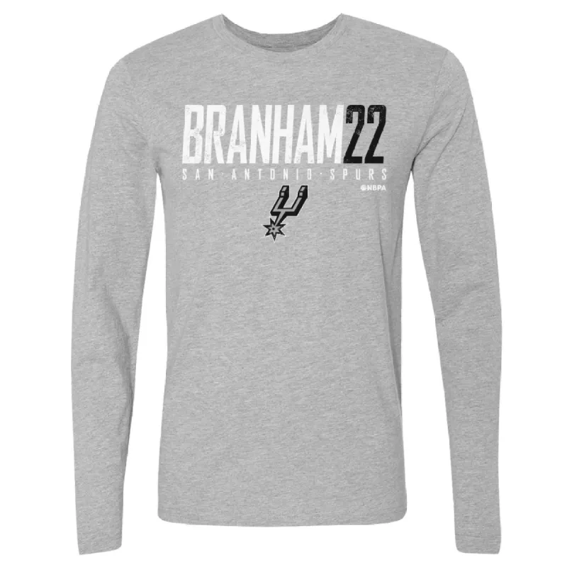 Malaki Branham San Antonio Spurs Elite WHT sold by 500 Level