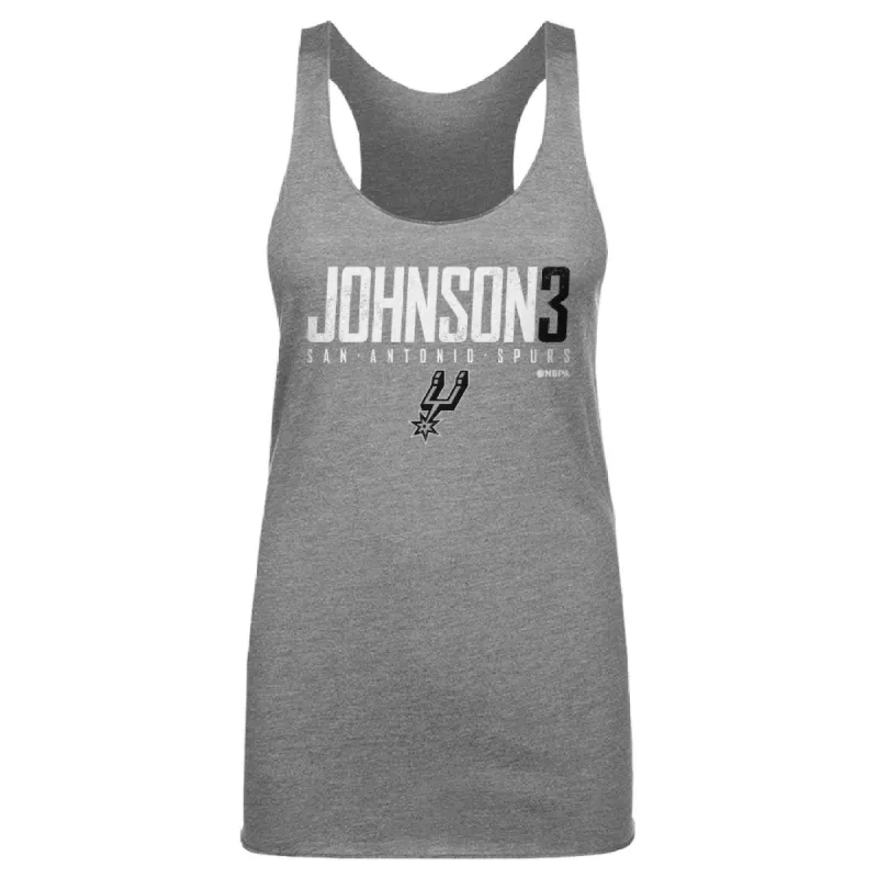 Keldon Johnson San Antonio Spurs Elite WHT made by 500 Level