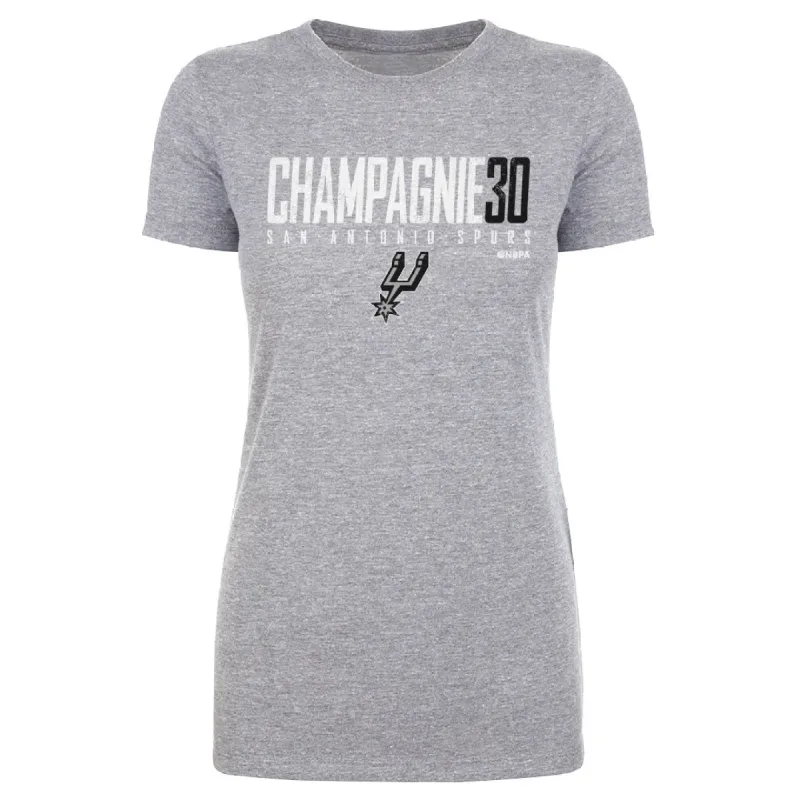 Julian Champagnie San Antonio Spurs Elite WHT sold by 500 Level