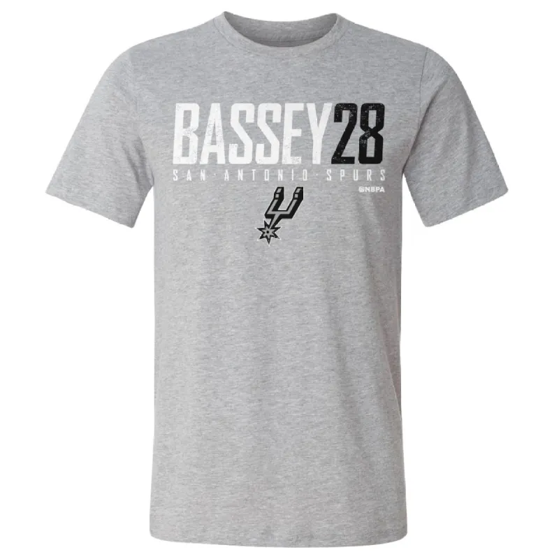 Charles Bassey San Antonio Spurs Elite WHT sold by 500 Level