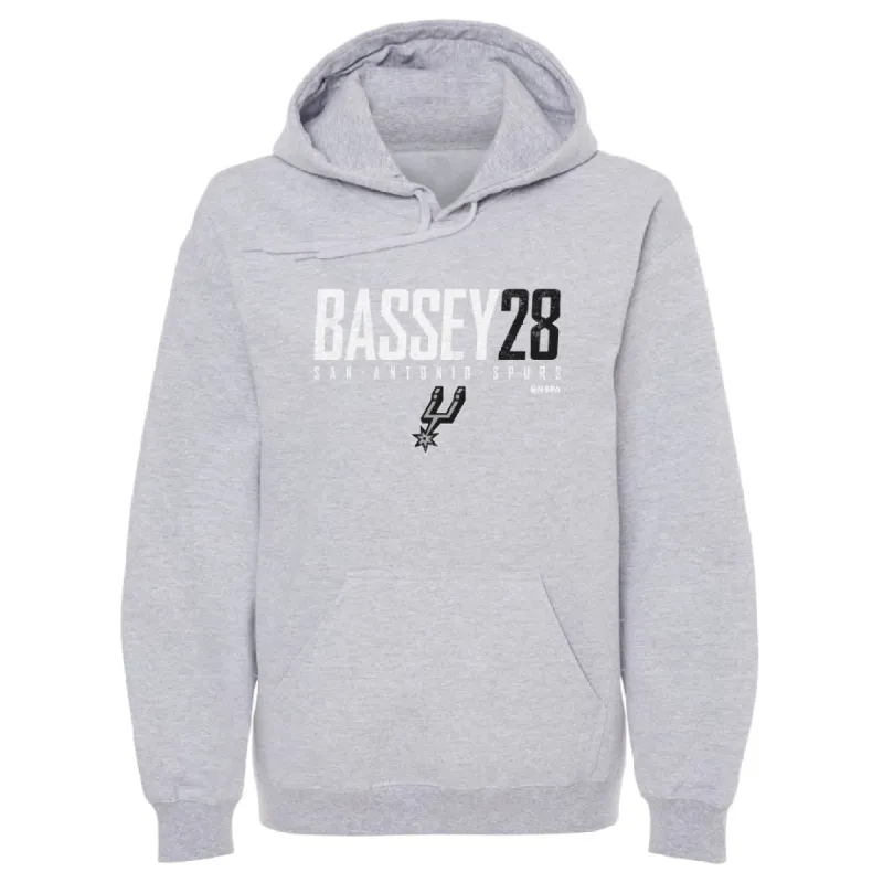 Charles Bassey San Antonio Spurs Elite WHT sold by 500 Level