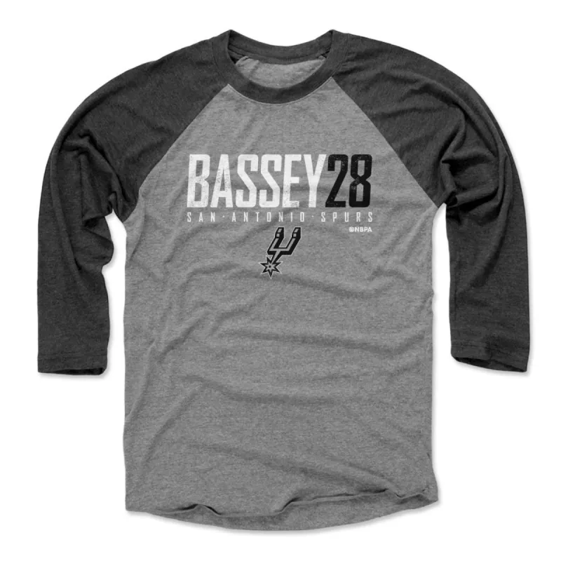 Charles Bassey San Antonio Spurs Elite WHT sold by 500 Level