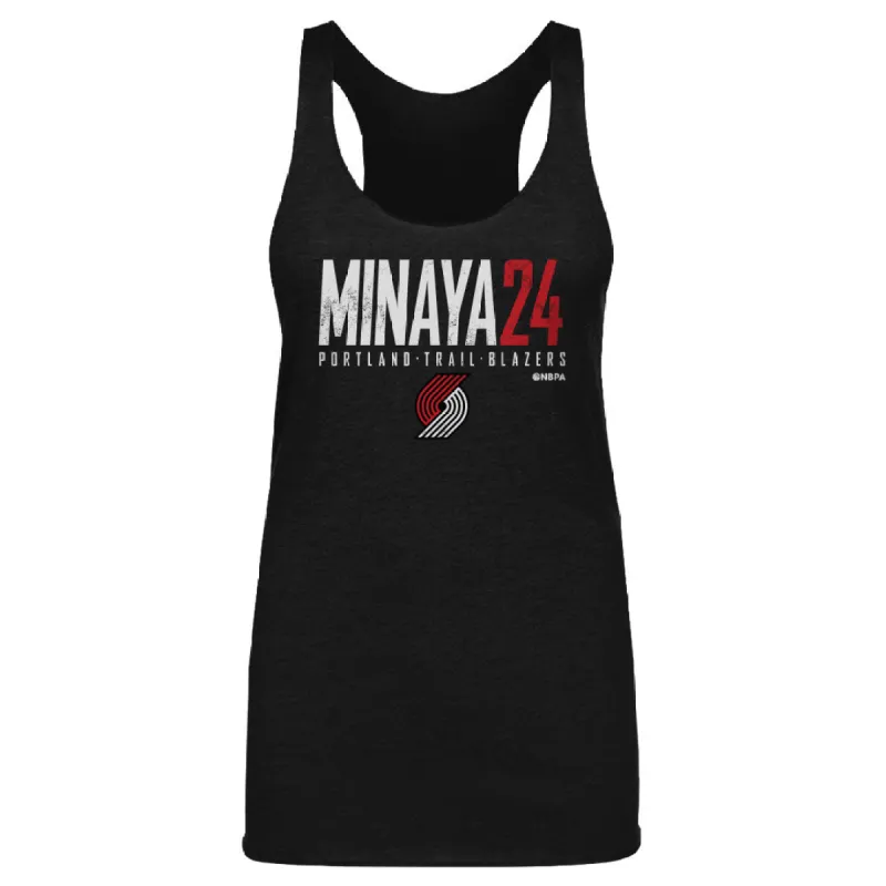 Justin Minaya Portland Trail Blazers Elite WHT sold by 500 Level