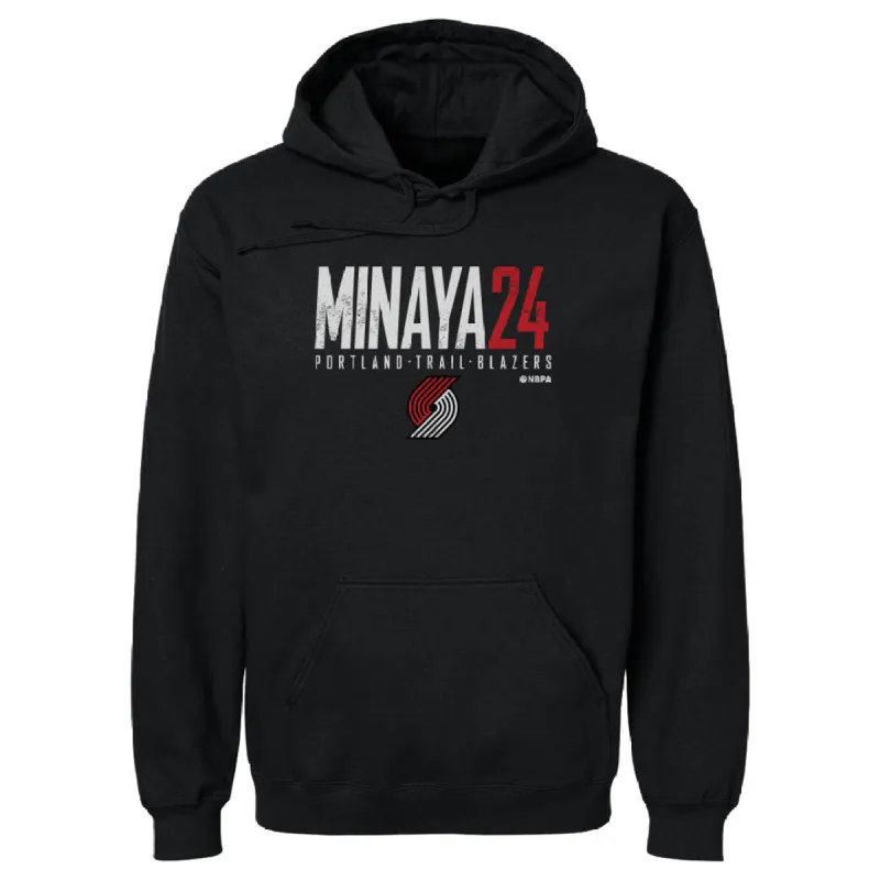 Justin Minaya Portland Trail Blazers Elite WHT sold by 500 Level