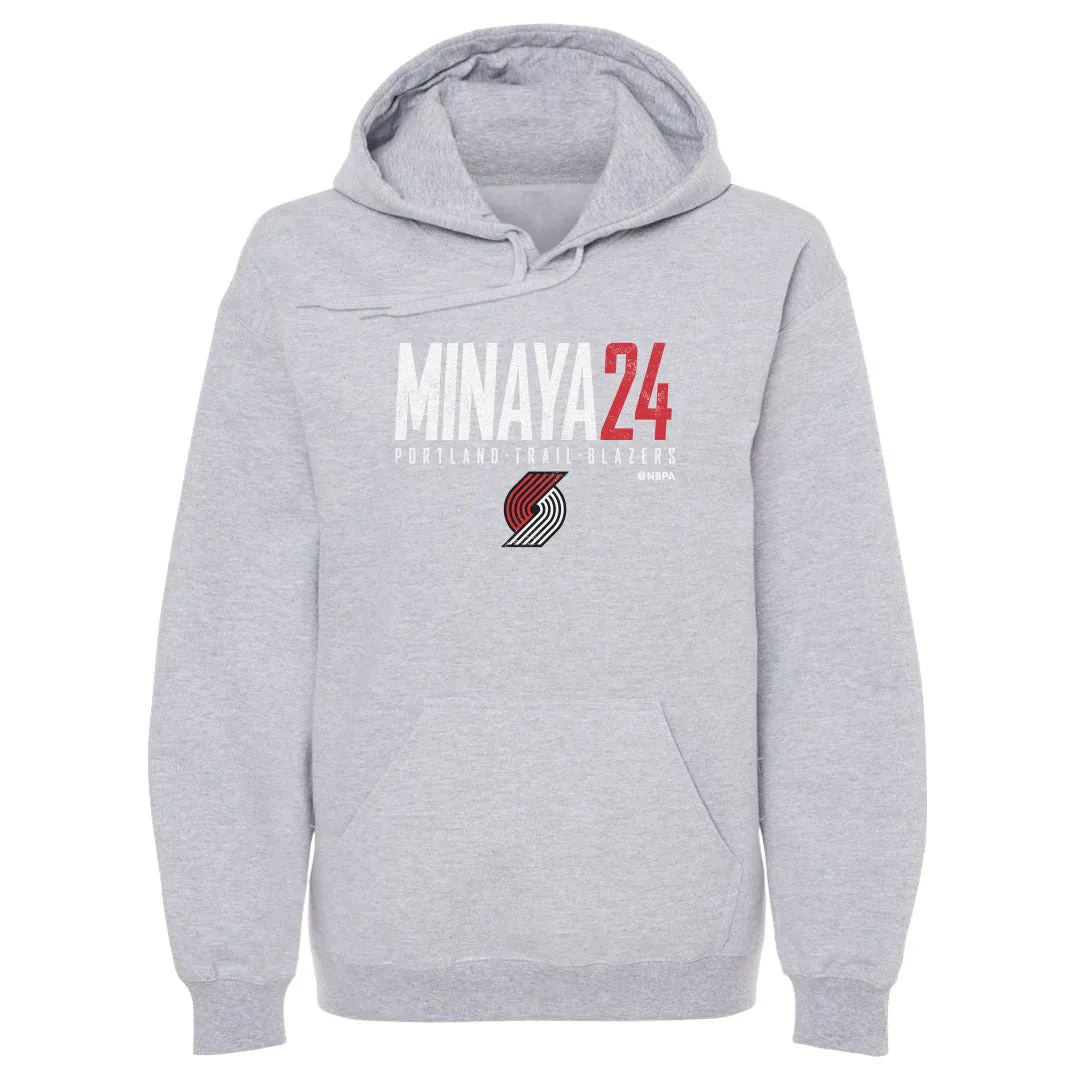 Justin Minaya Portland Trail Blazers Elite WHT sold by 500 Level product image thumbnail 2