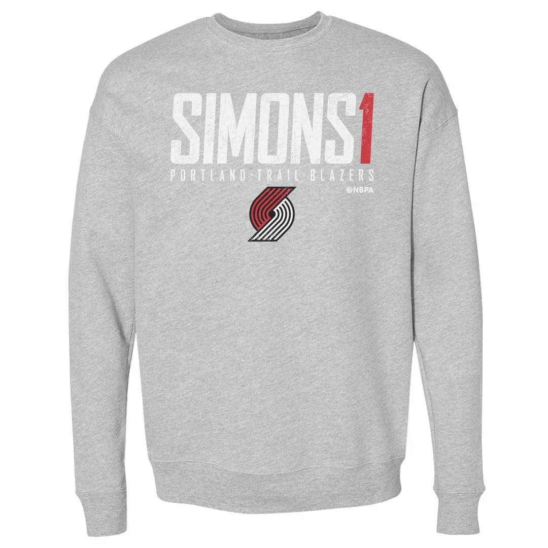Anfernee Simons Portland Trail Blazers Elite WHT sold by 500 Level product image thumbnail 2