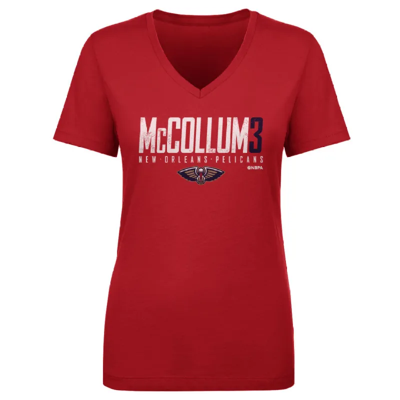 CJ McCollum New Orleans Pelicans Elite WHT sold by 500 Level