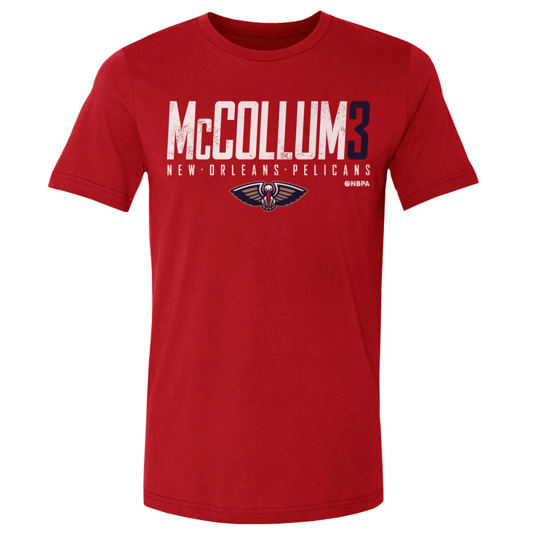 CJ McCollum New Orleans Pelicans Elite WHT sold by 500 Level